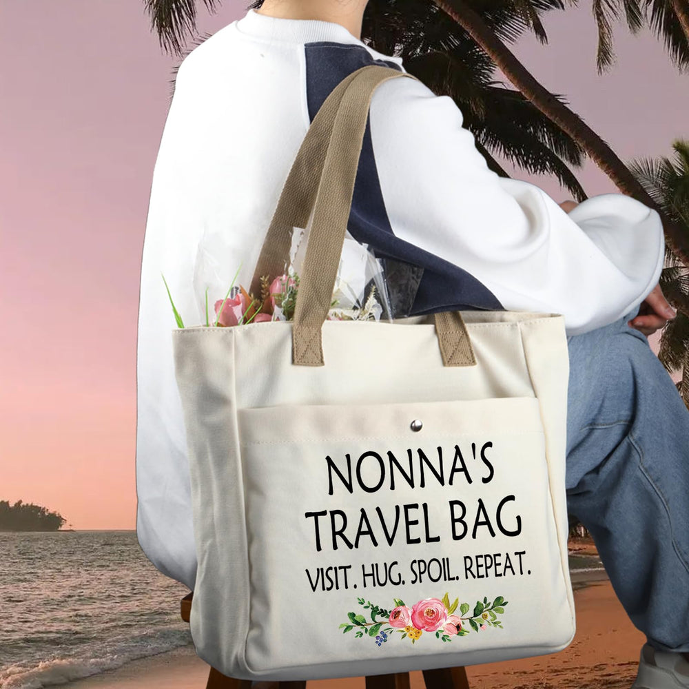 WCGXKO Nonna tote bag presented as a thoughtful, gift-ready item.