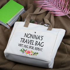 WCGXKO Nonna tote bag in travel-size format, ideal as a compact case.