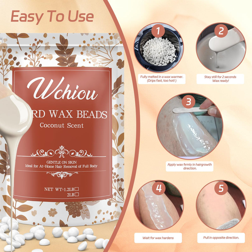 Wchiou gift-set packaging featuring 2lb beads and applicators