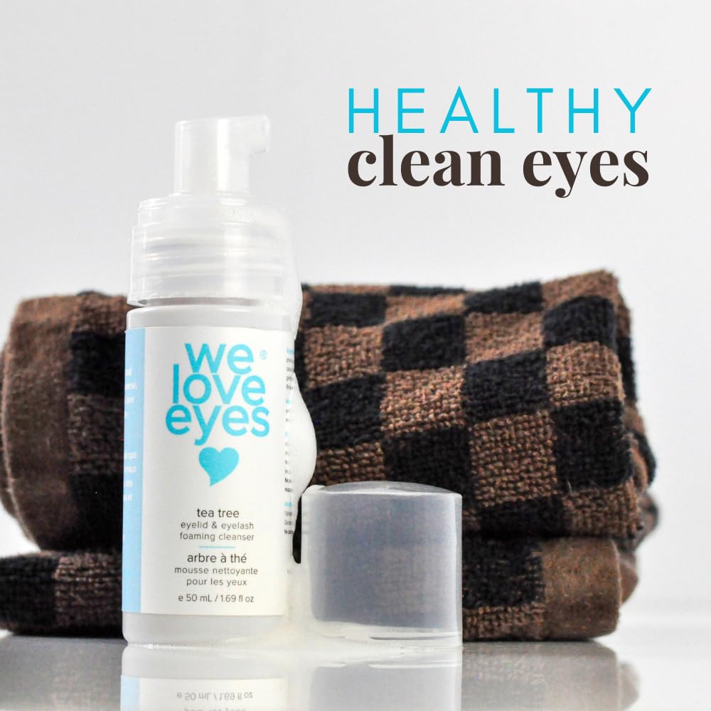 We Love Eyes application shot highlights safe use near lash lines