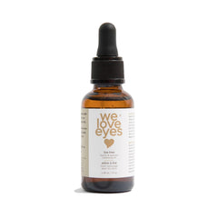We Love Eyes tea tree eyelid cleansing oil bottle for gentle cleansing