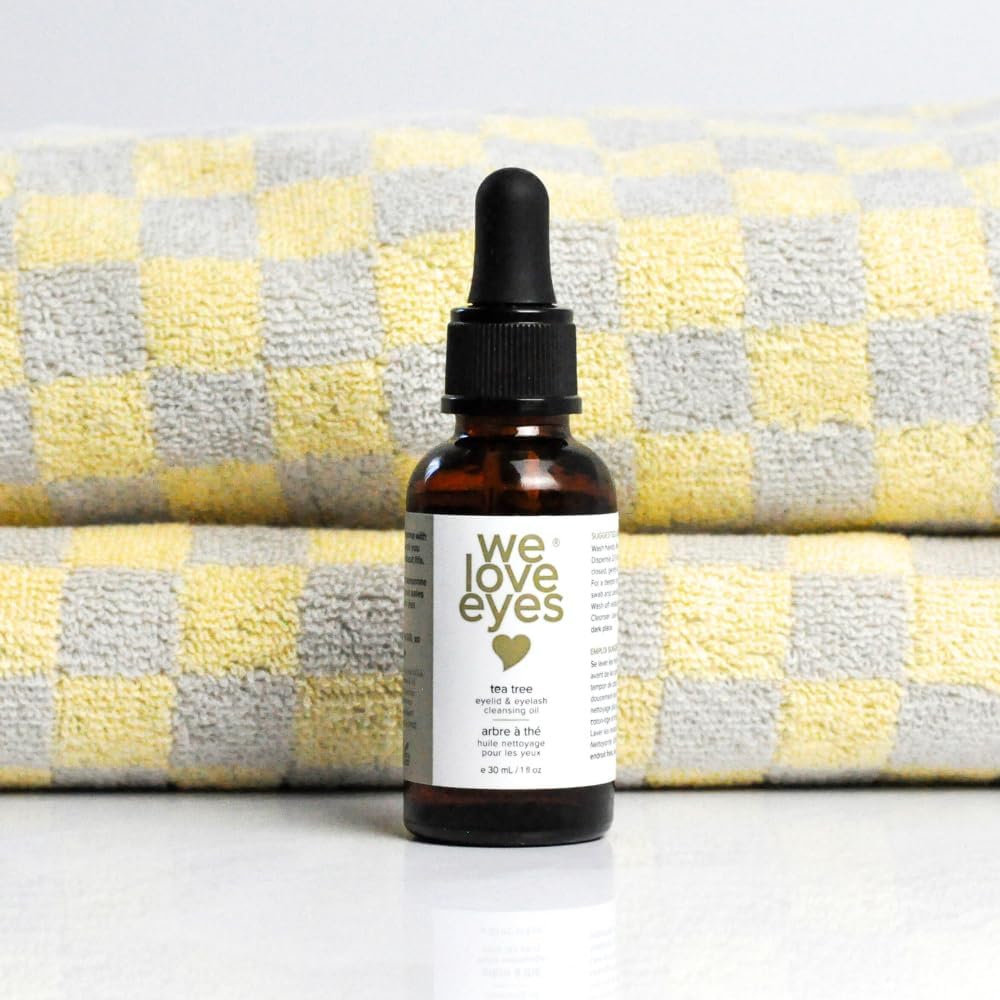 We Love Eyes ingredients closeup showing non-toxic vegan formula for sensitive eyelids