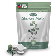 We-Tab Shower Steamers 10-pack front view for a refreshing morning ritual