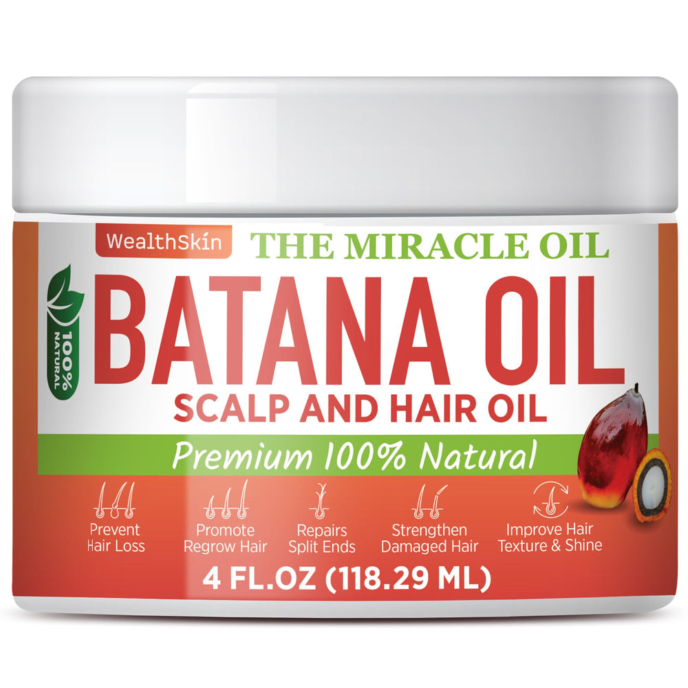 Wealthskin Batana Oil final look with healthier hair.