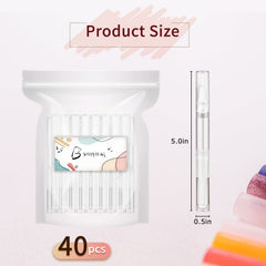 WEBBYBEAR empty nail oil pen with brush tip for even application
