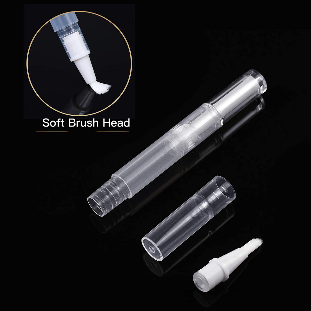 WEBBYBEAR transparent twist pen with leak-resistant design for travel
