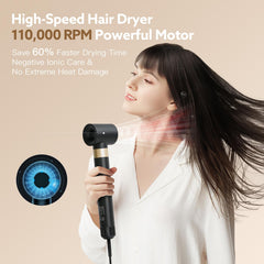 WeBeauty 5-in-1 60mm oval volumizing brush adds lift for any length