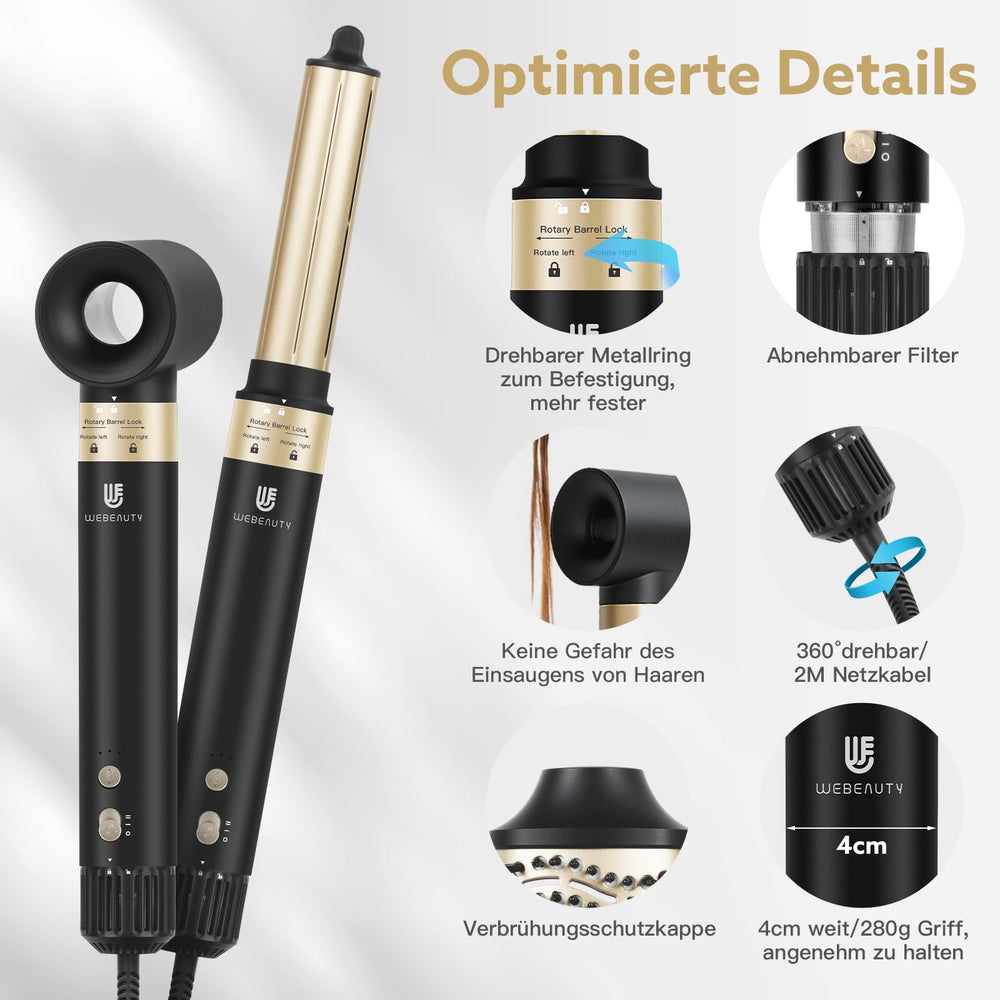 WeBeauty 5-in-1 includes an ALCI safety plug for electrical safety