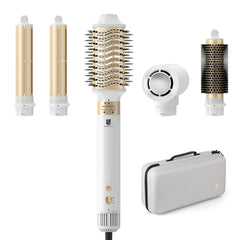 webeauty 5-in-1 hot air brush front view for quick styling