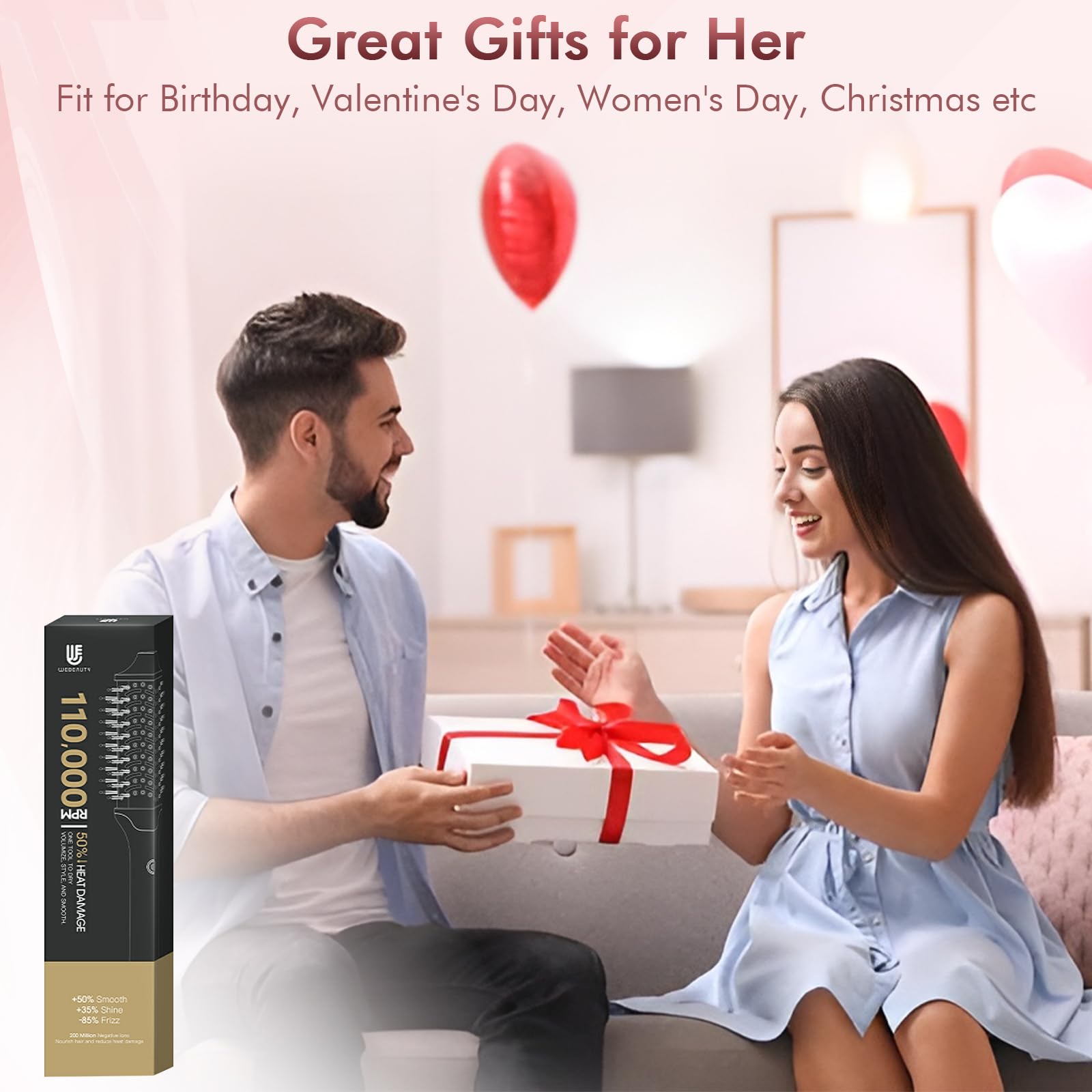 webeauty gift-ready packaging makes it a great present