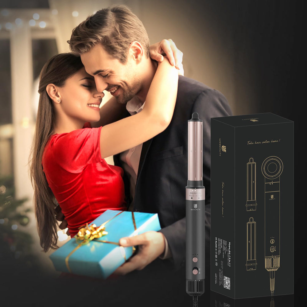 WeBeauty hair dryer gift packaging elegant presentation ideal for beauty lovers