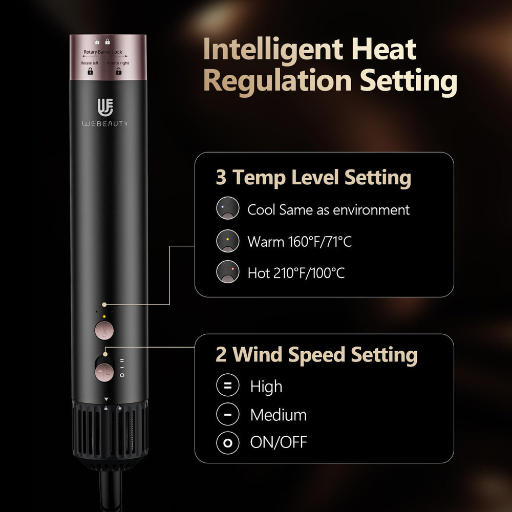 WeBeauty hair dryer lightweight travel-ready build for on-the-go styling