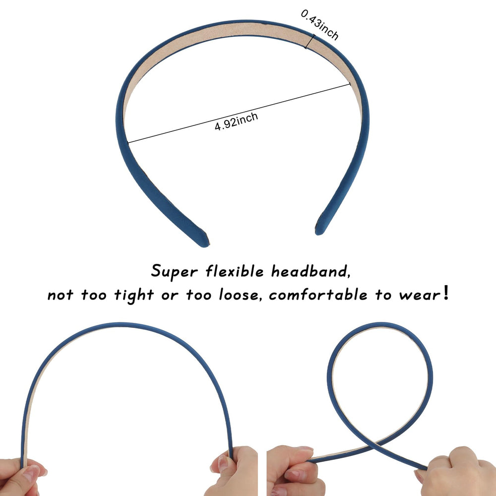 Bordes protegidos de la banda satén Wecoe, cómoda para uso prolongado.