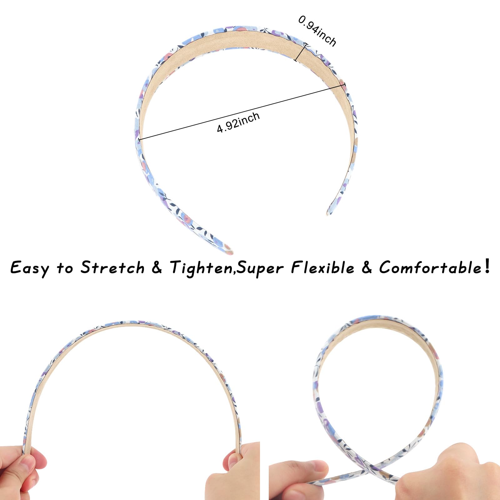 Wecoe headbands for women and girls perfect for back-to-school looks