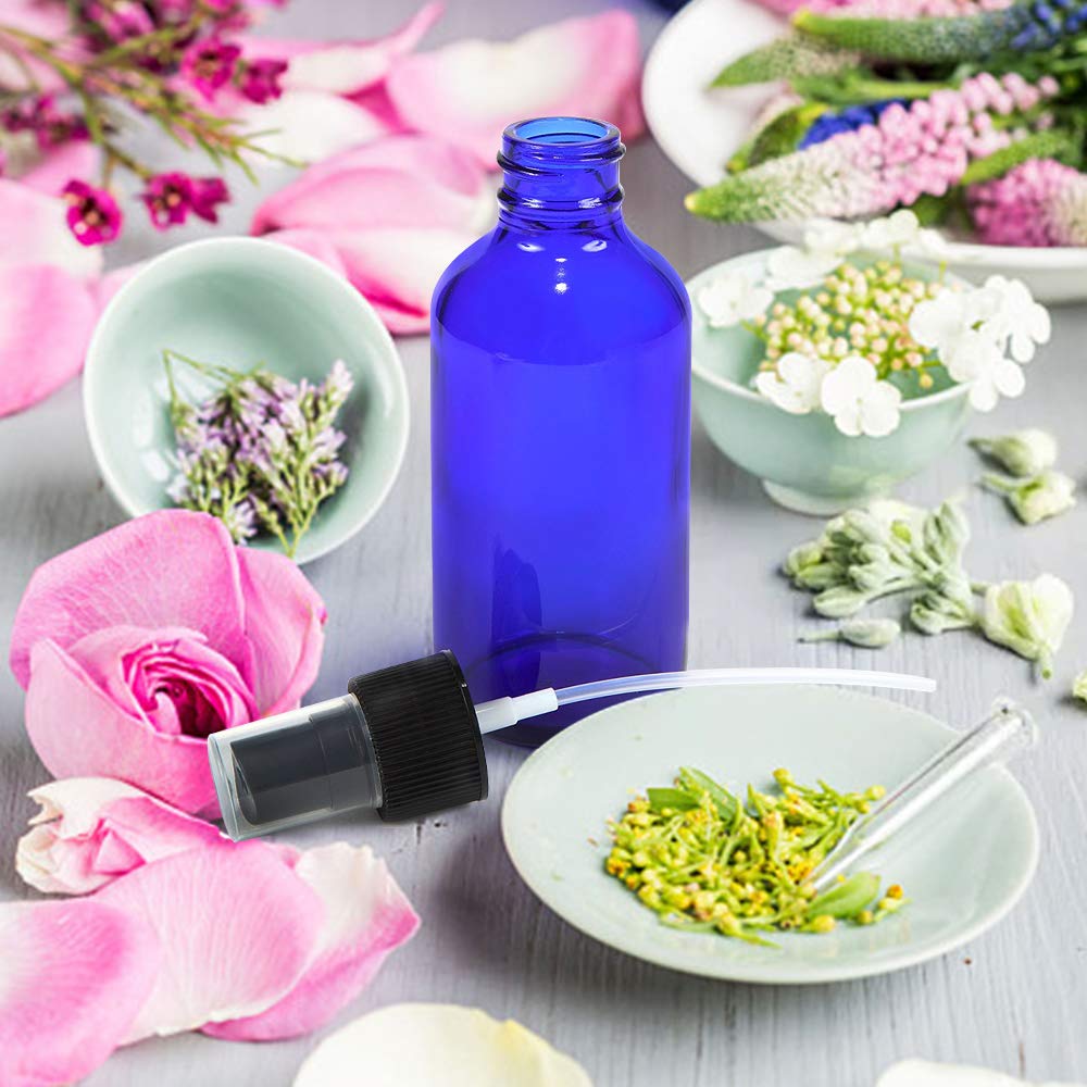 Wedama 2oz glass spray bottle with label helps organize homemade cleaners.