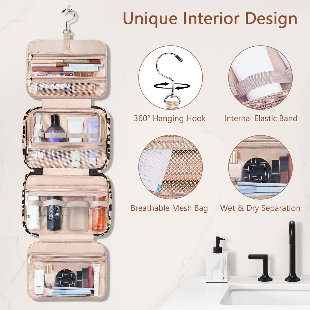 Wedama 360-degree hook for easy hanging in bathroom or hotel