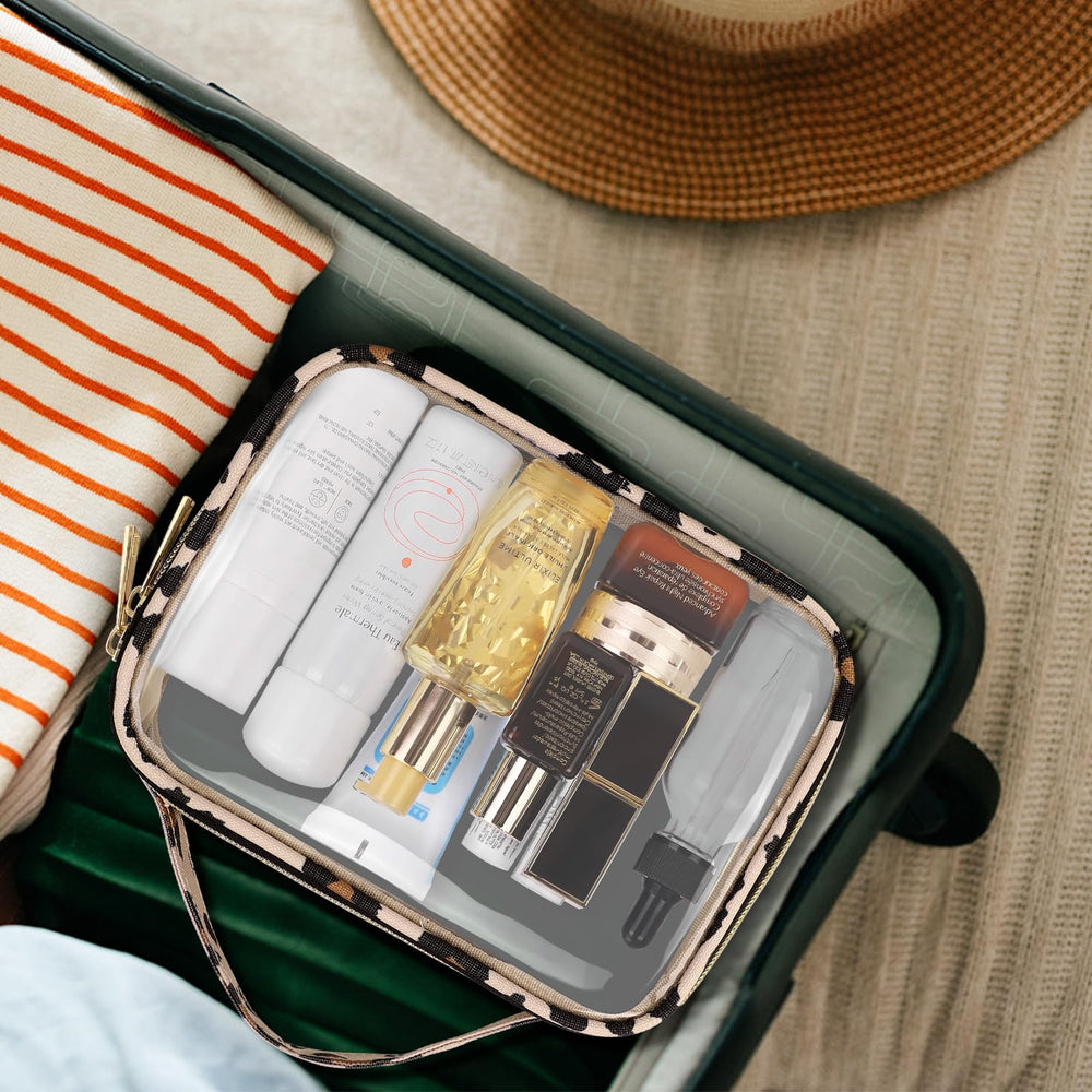 Wedama multipurpose pouch displayed as cosmetic and toiletry organizer.