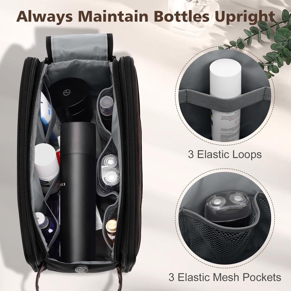 Wedama PU leather handle provides sturdy, comfortable carrying and easy hanging.