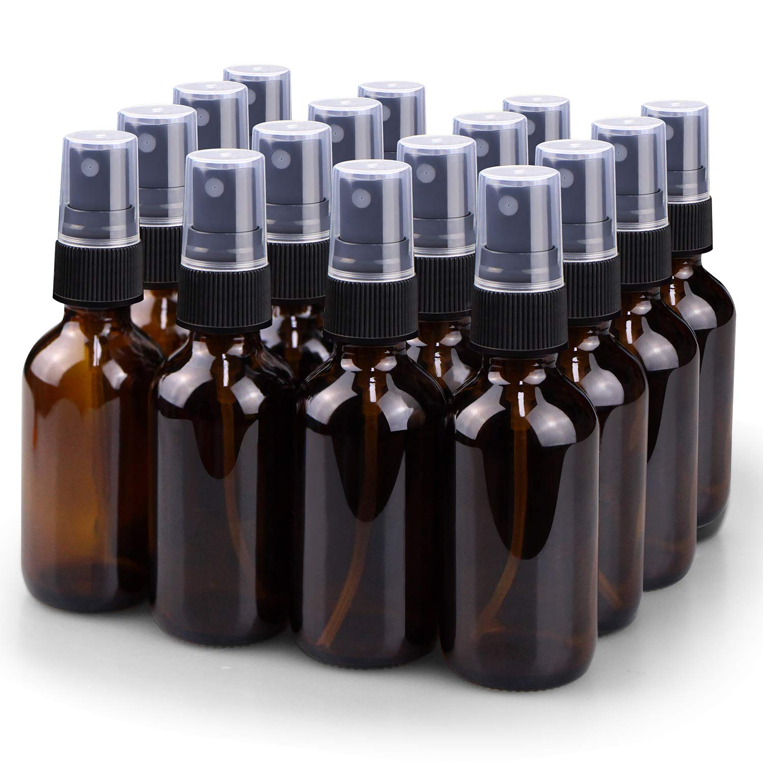 Wedama spray bottle amber glass 2oz closeup shows fine mist for oils or cleaners