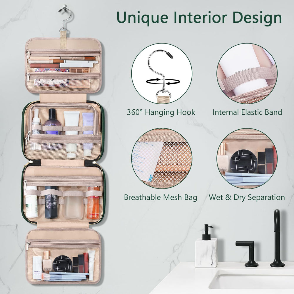 Wedama 360-degree hook for hanging in bathrooms or hotel rooms