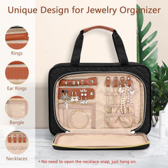 Wedama toiletry bag interior four-compartment design keeps makeup neatly separated