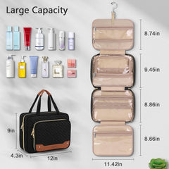 Wedama Toiletry Bag interior compartments separating items