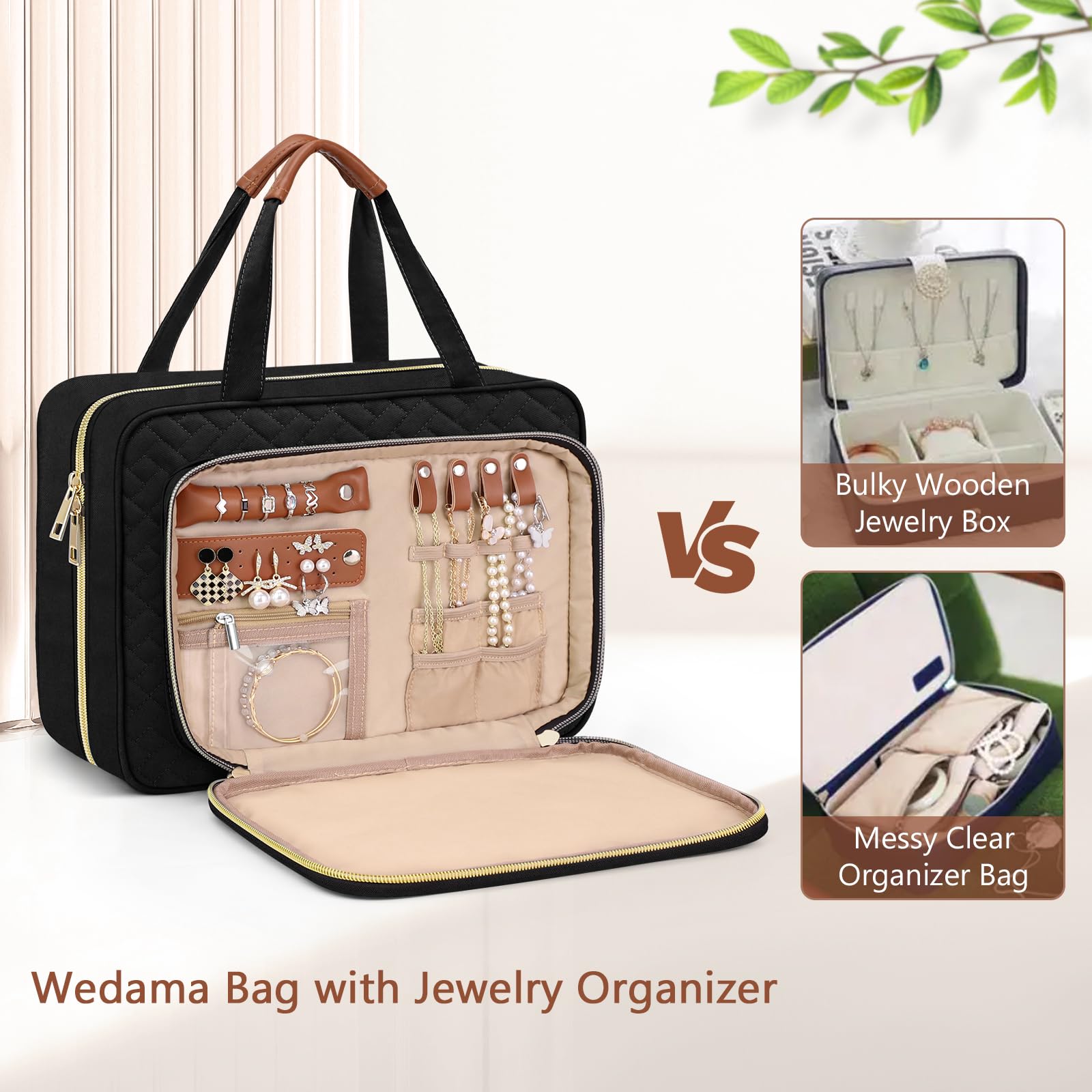 Wedama toiletry bag rolled dimensions show compact packing for short trips