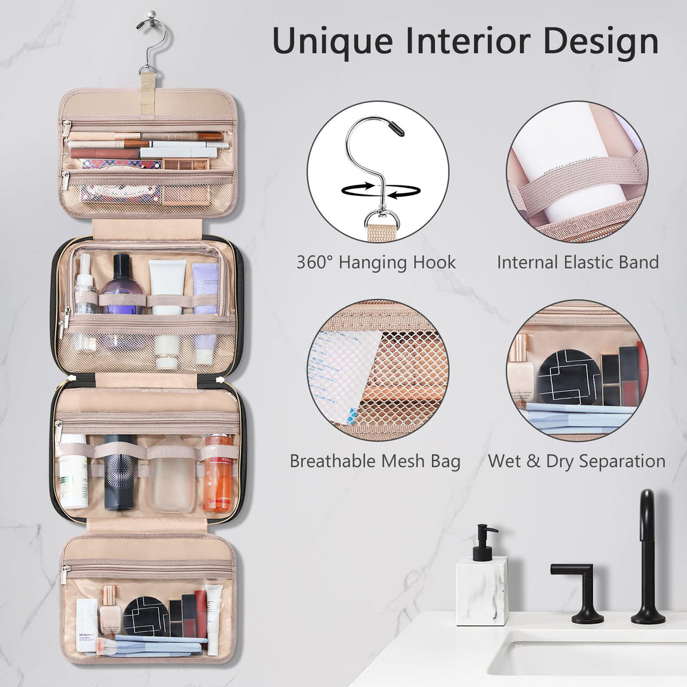 Wedama Toiletry Bag waterproof material protects contents