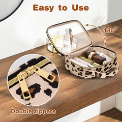Wedama TSA-approved label close-up highlighting compliant travel storage.