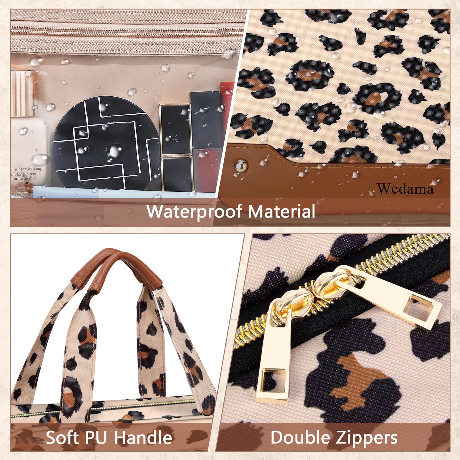 Wedama U-shaped opening provides quick access to contents