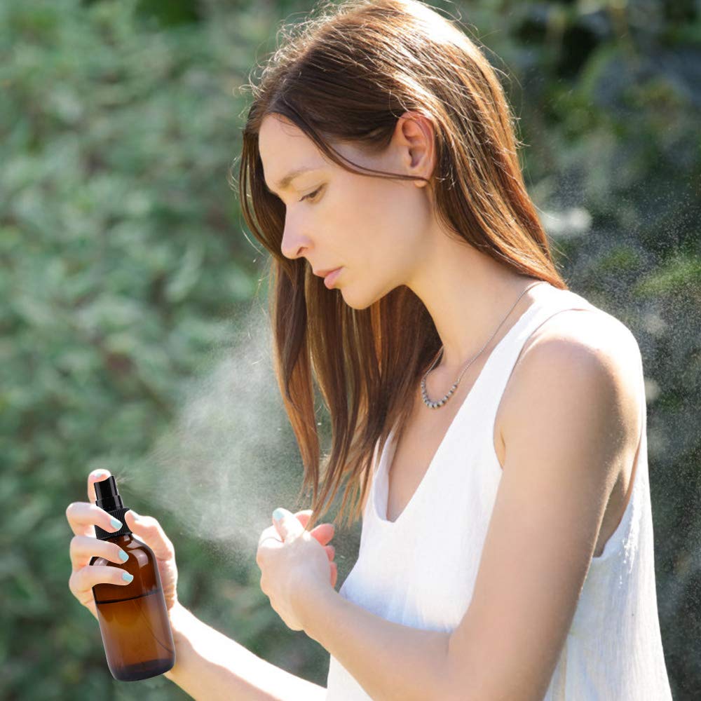 Wedama UV protection amber glass keeps essential oils stable.