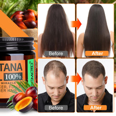 WEEMOTD Batana Oil ingredients display natural components for nourishing hair.