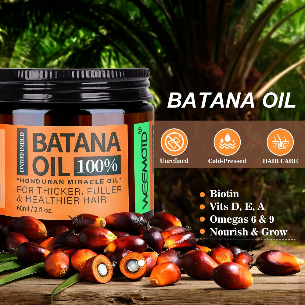 WEEMOTD Batana Oil origin Honduras map emphasizes authentic regional source.
