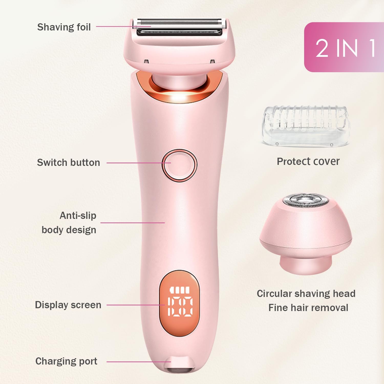 WEERSHUN Livora compact design points to discreet, purse-friendly grooming anywhere.