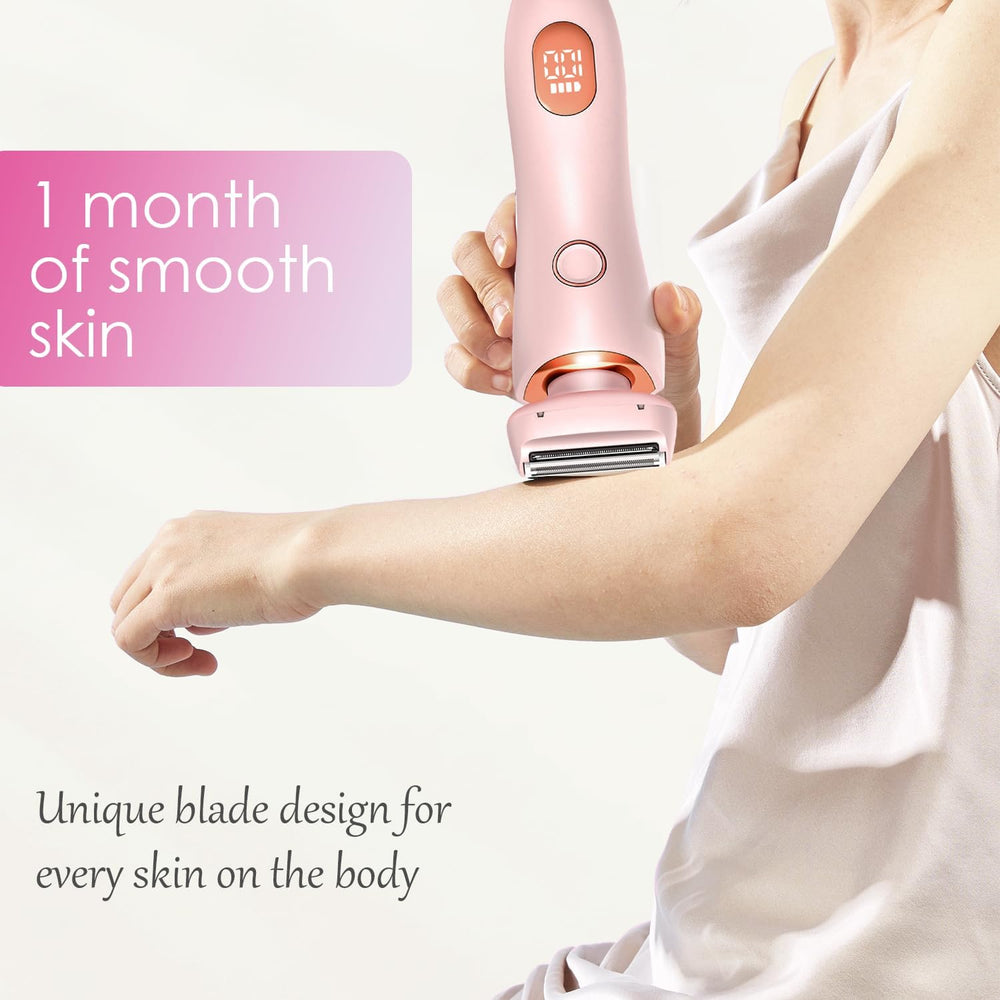 WEERSHUN Livora underarms shave highlights gentle, irritation-free underarm grooming with hypoallergenic blades.