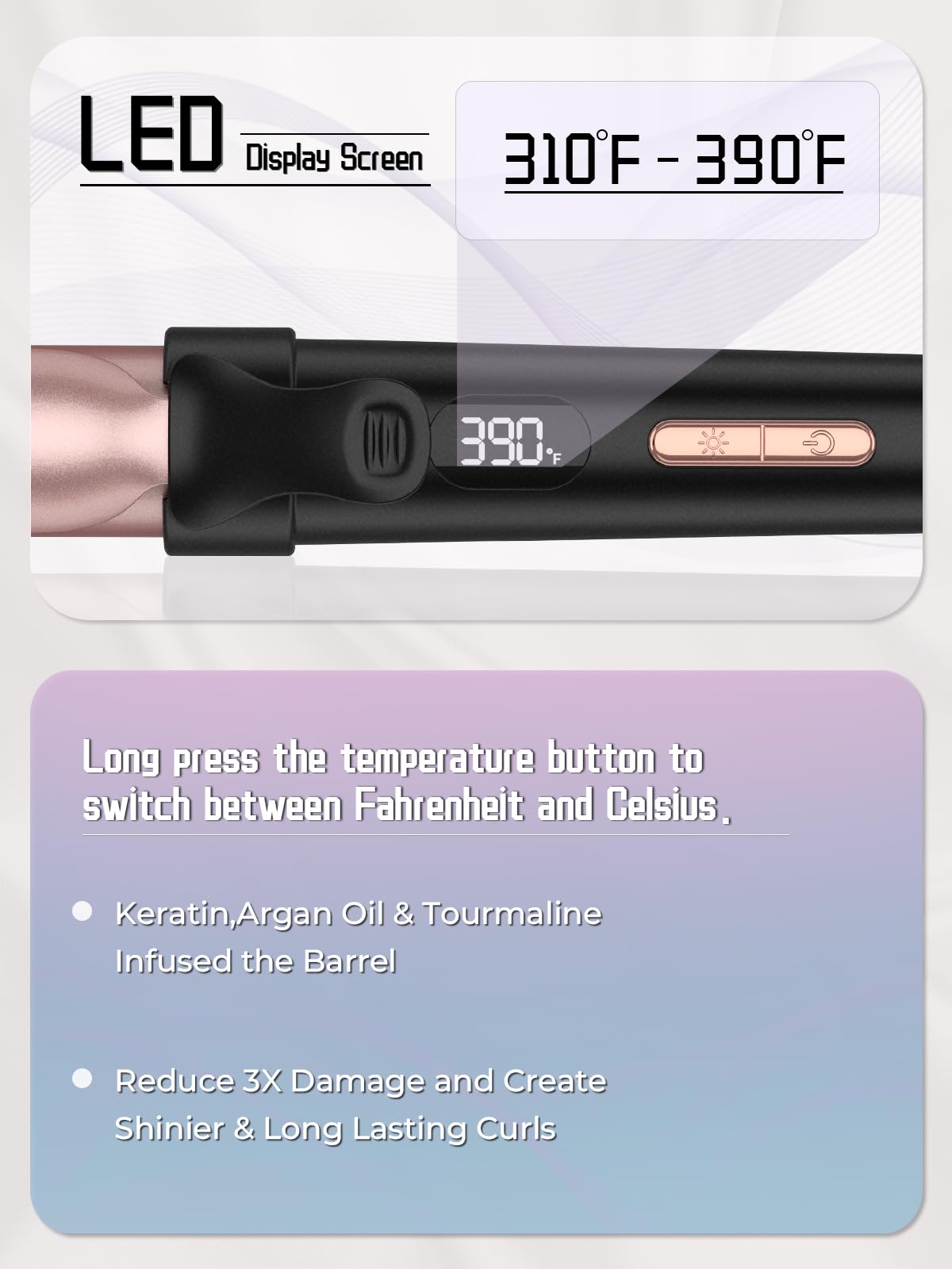 WEEYUM dual-voltage travel iron works worldwide for global styling.
