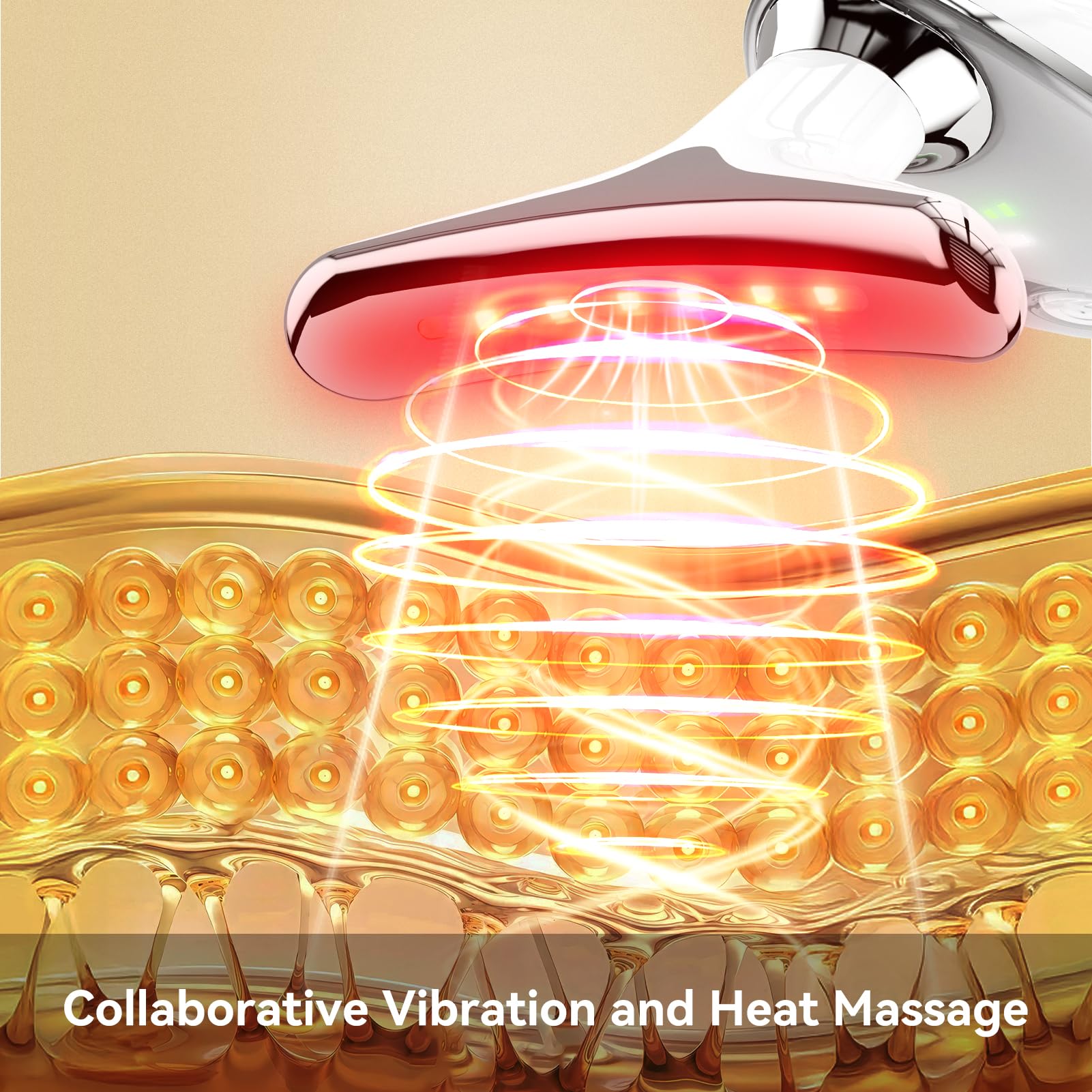 WEIGFAHEN face massager three modes for customizable soothing sessions