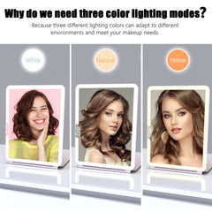 WEILY travel-thin makeup mirror fits in a bag for on-the-go touch-ups.