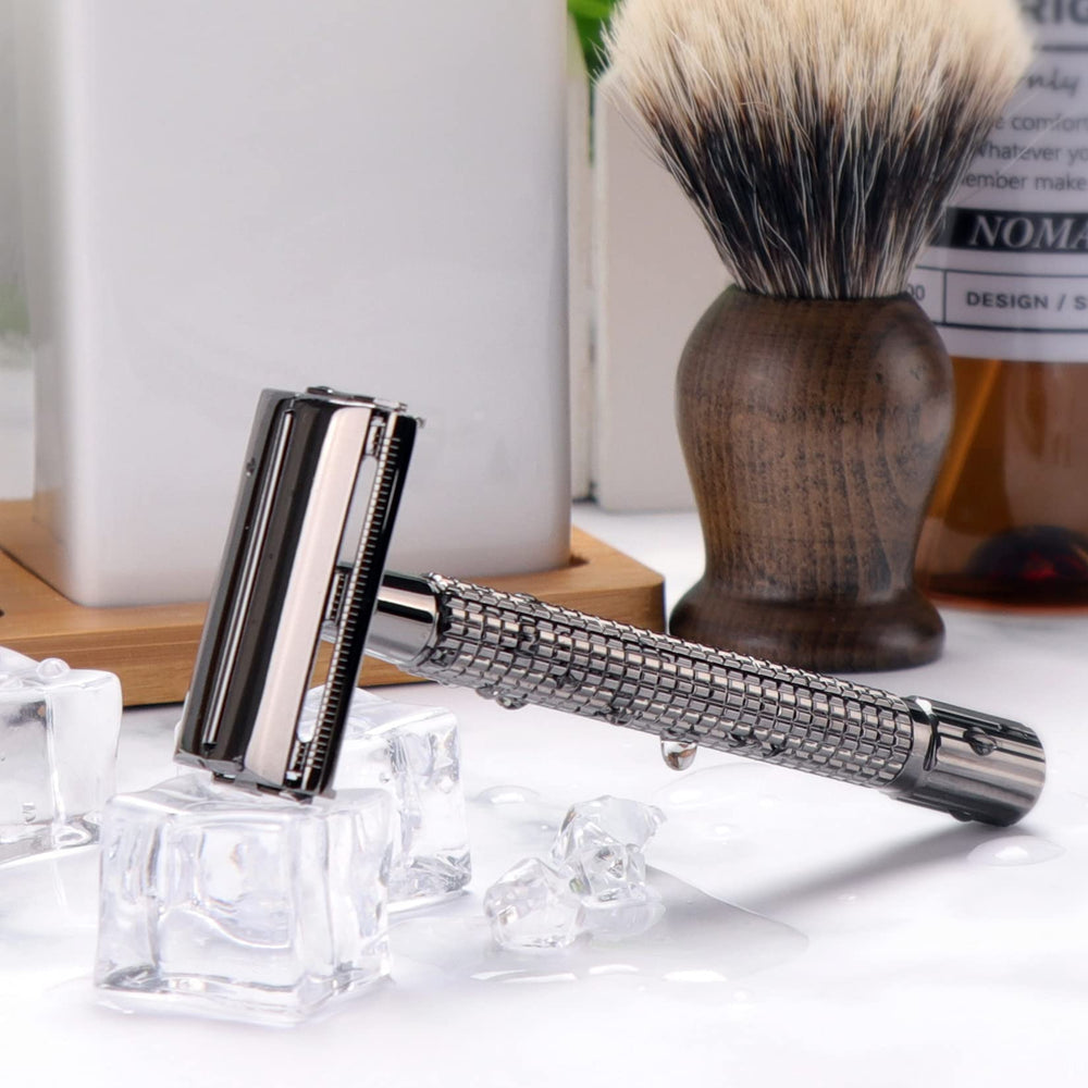 WEISHI balanced razor grip supports comfortable, precise shaving with minimal pressure