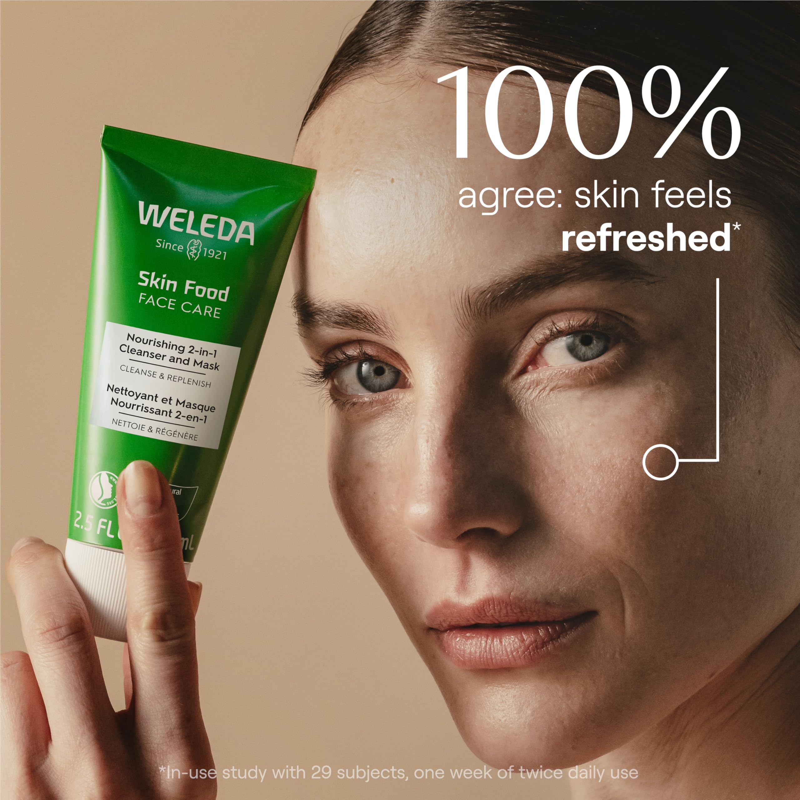 Weleda Chamomile Extract Closeup delivers calming botanicals