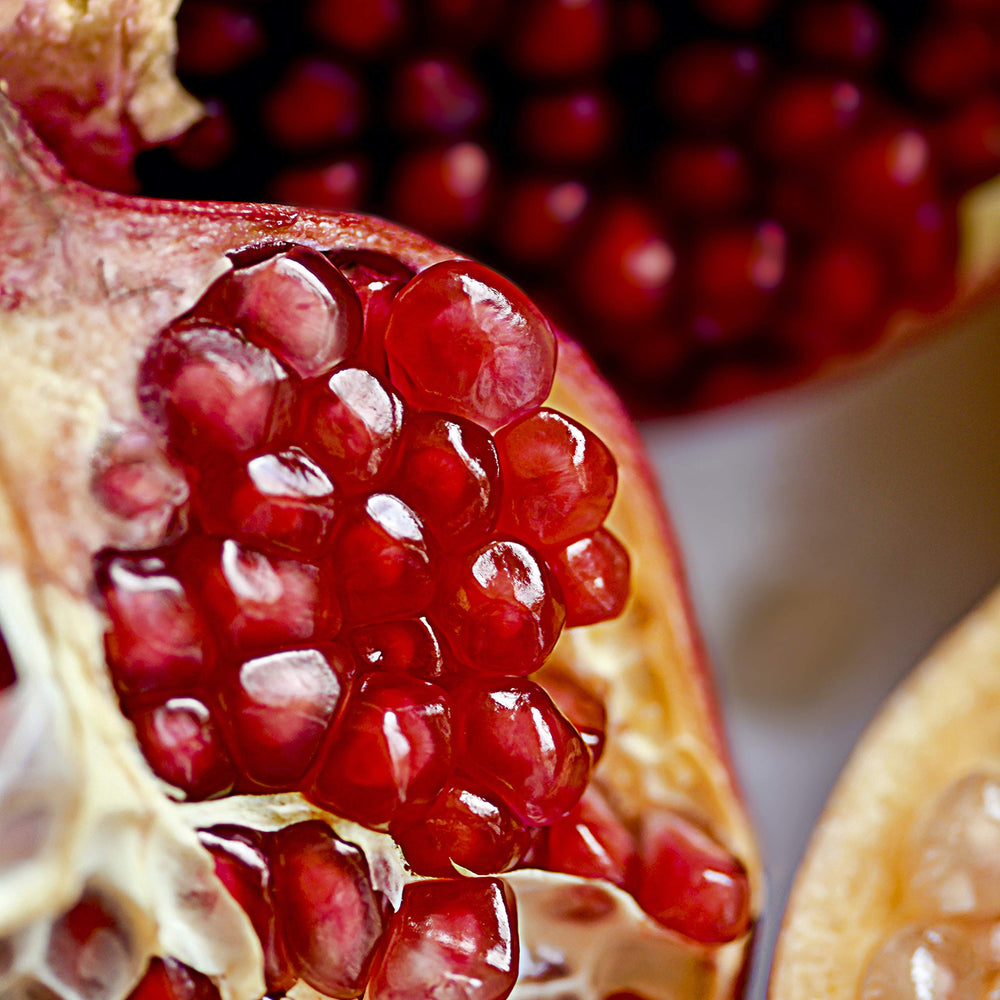 Weleda Regenerating Pomegranate Hand Cream golden millet extract highlight hints subtle firming feel.