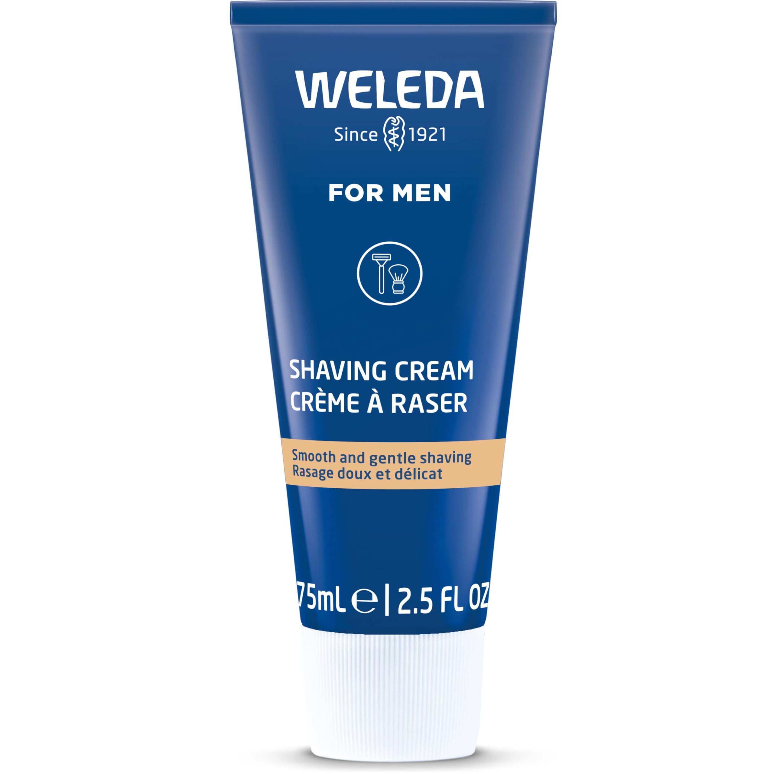 Weleda fragrance-free image reinforces a sensitivity friendly formula without synthetic scents or dyes.