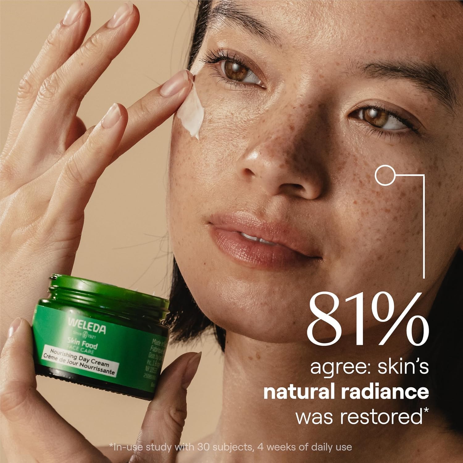 Weleda Skin Food Day Cream with squalane provides lightweight hydration all day