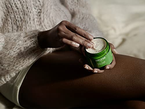 Weleda Skin Food Intensive Body Butter after-bath-use for velvety soft skin.