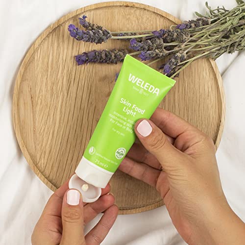 Weleda Skin Food Light pansy detail providing plant-powered moisture.