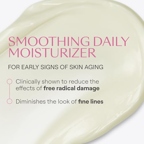 Weleda Smoothing Day Cream texture closeup—rich yet fast-absorbing moisturizer.