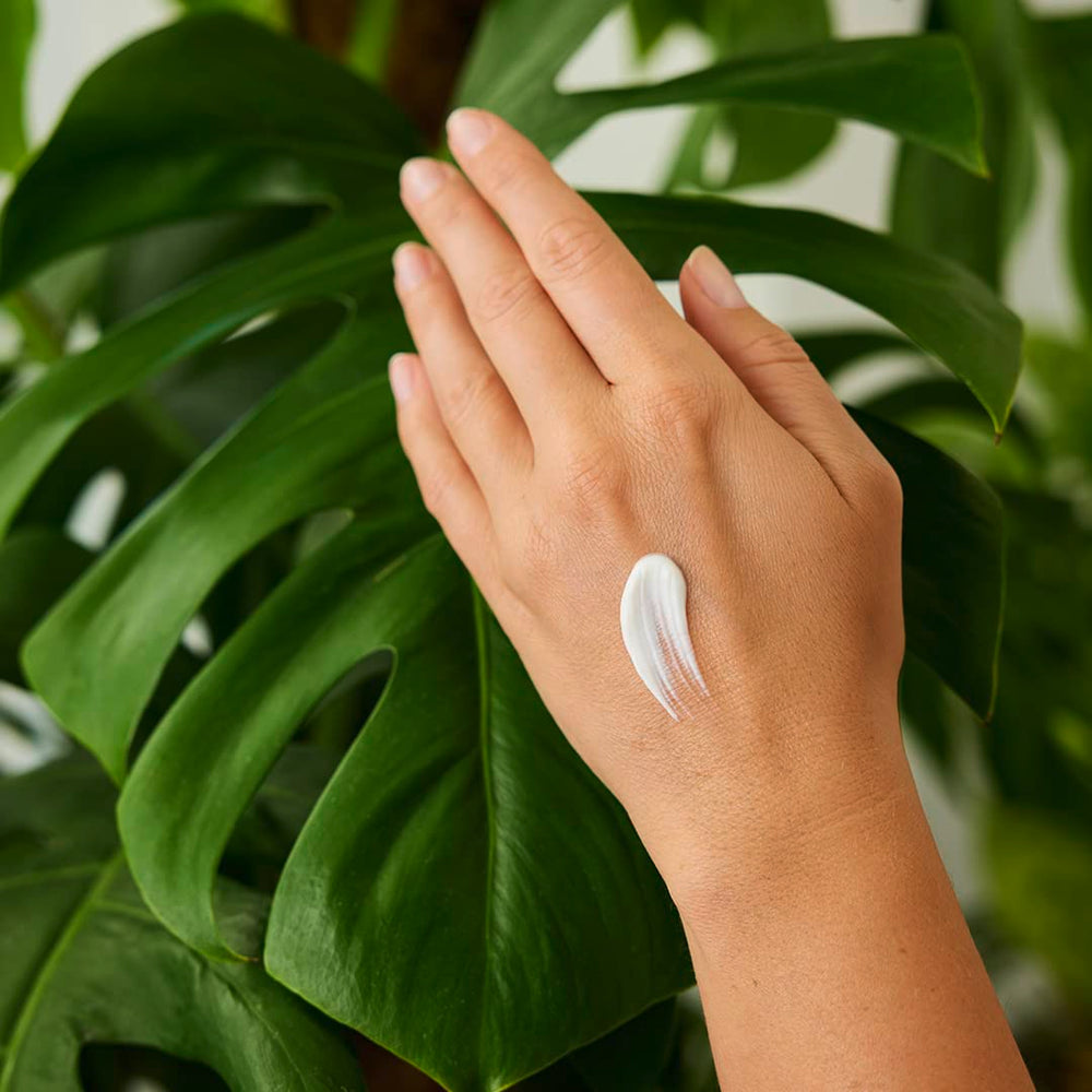 Weleda fragrance-free packaging emphasizes a pure, irritation-free hand care routine.