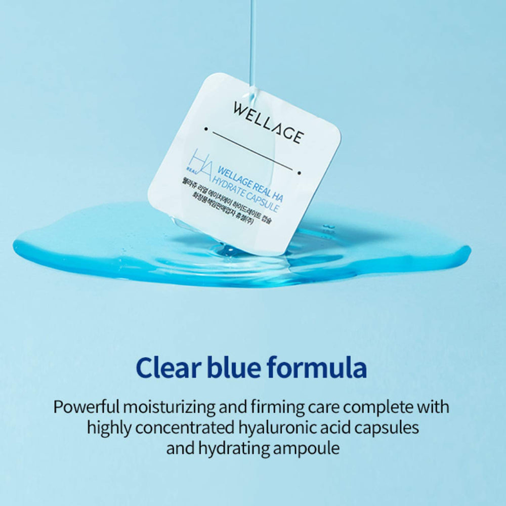 Wellage herbal extracts bottle closeup illustrating eight-ingredient formula