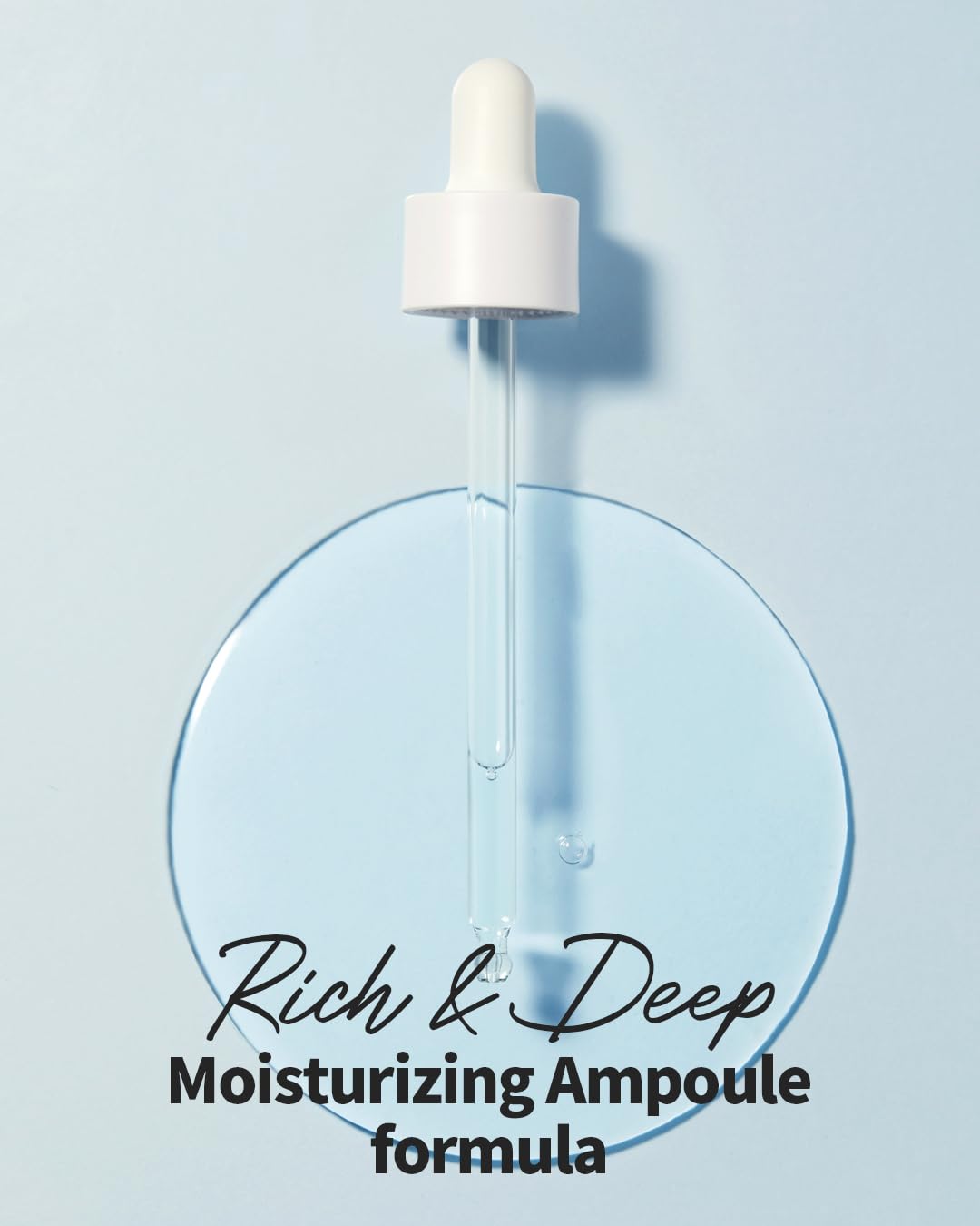 Wellage Real Hyaluronic Blue Ampoule packaging emphasizes clean beauty safety.