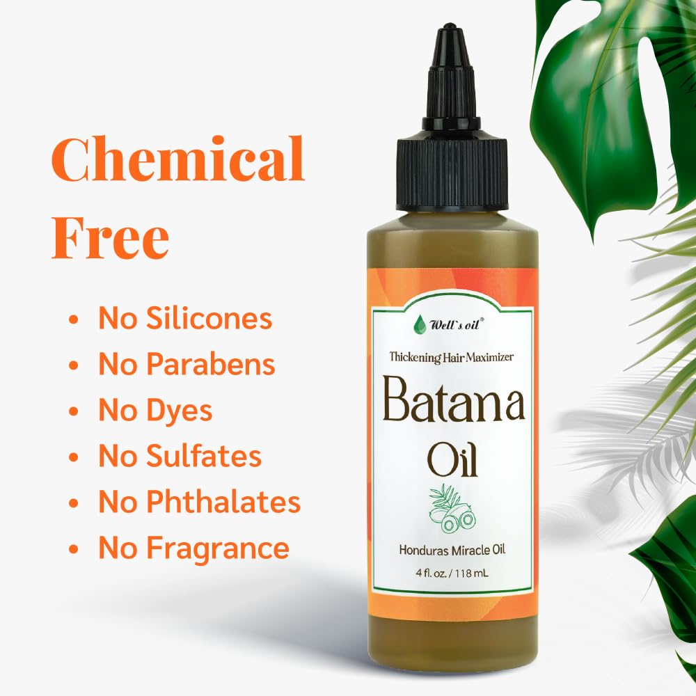 Well's Oil Batana Oil smooth texture during application.